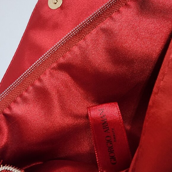 Georgio Armani Beauty Make-up Bag - Red - Picture 7 of 8
